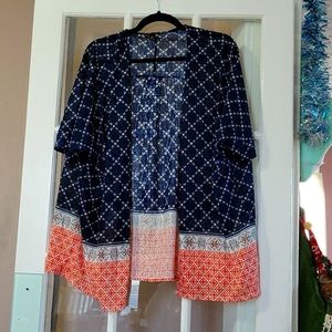 Border Dolman Cardigan Torrid size 0